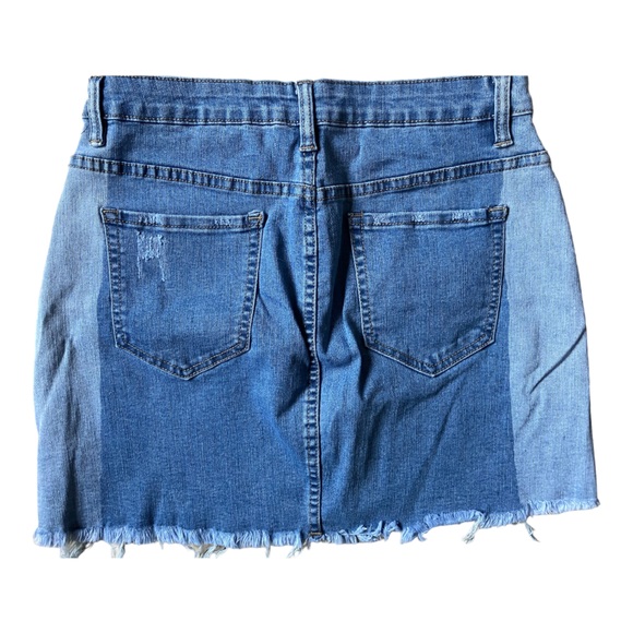 Denim I & M Jean Skirt Size L - Picture 2 of 5